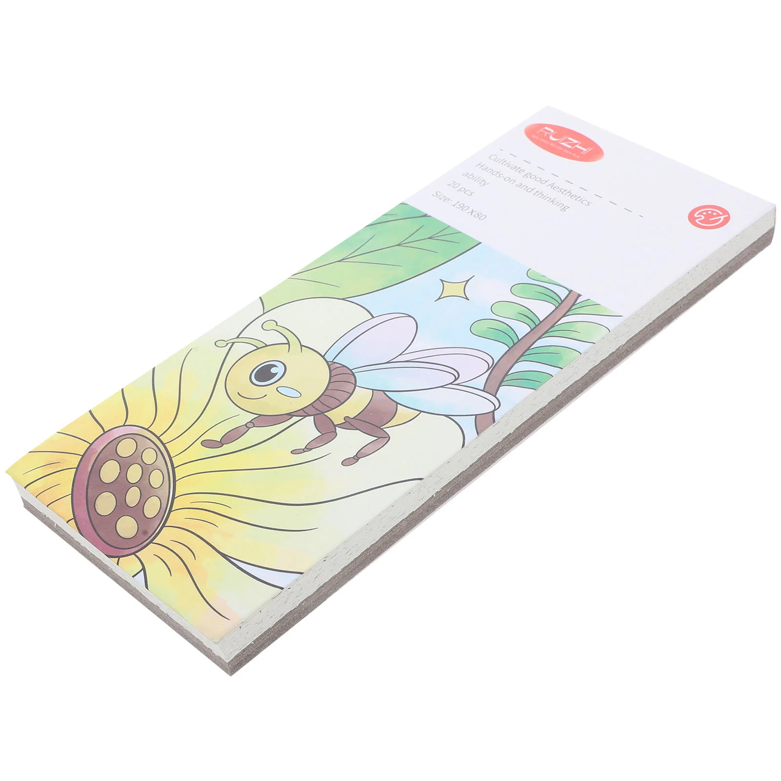 

Tofficu Christmas Gifts Watercolor Paper Set Pocket Painting Book Coloring Graffiti Travel Drawing Mini Kit