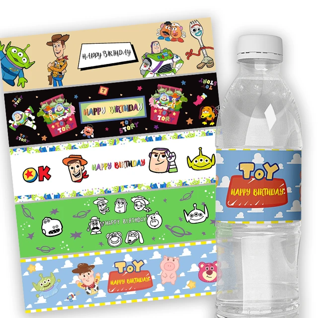 Toy Story Water Bottle Labels