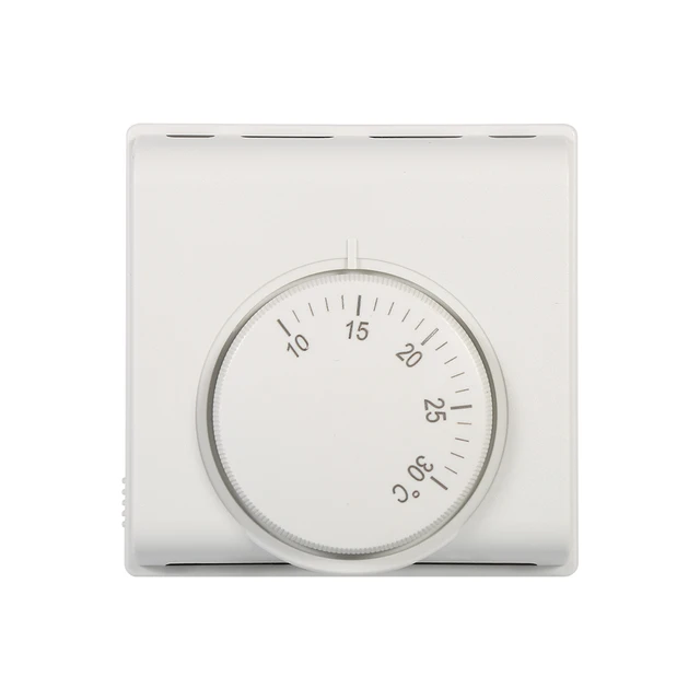Contrôleur de température mécanique d'ambiance 220V, interrupteur de Thermostat réglable pour climatisation centrale, nouveaux accessoires ménagers 1