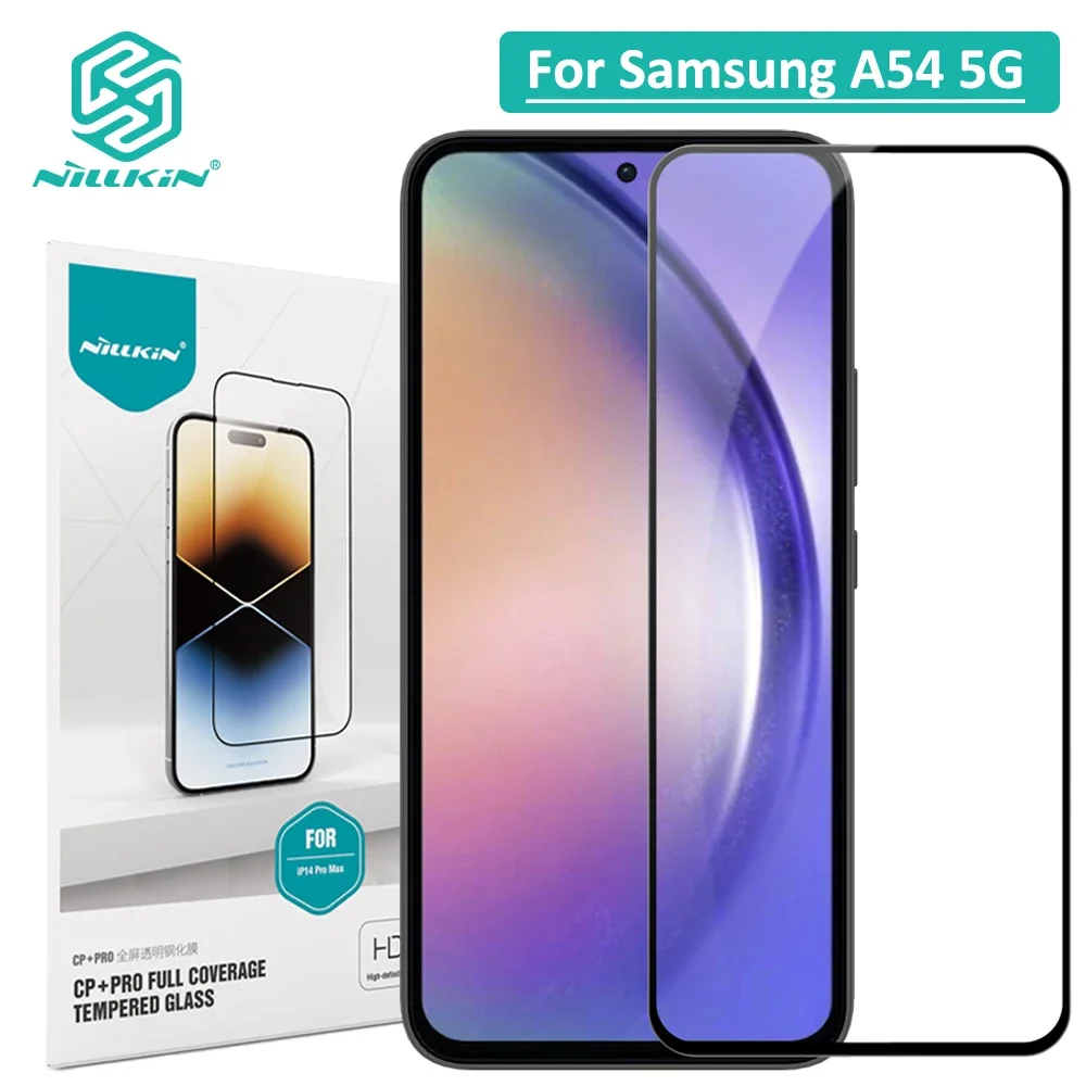 Nillkin Tempered Glass Screen Protector for Samsung A54 5G CP+Pro 2.5D Full Cover