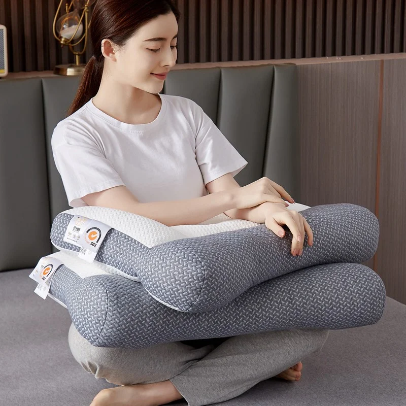 Neck Pillow Sleeping Pillow Reverse Ttraction Soybean Neck Pillow