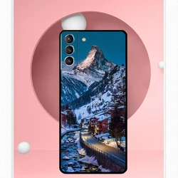 Zermatt Matterhorn Swiss Mountain Protective Phone Case Cover - Galaxy S9 Plus (DDD2469)