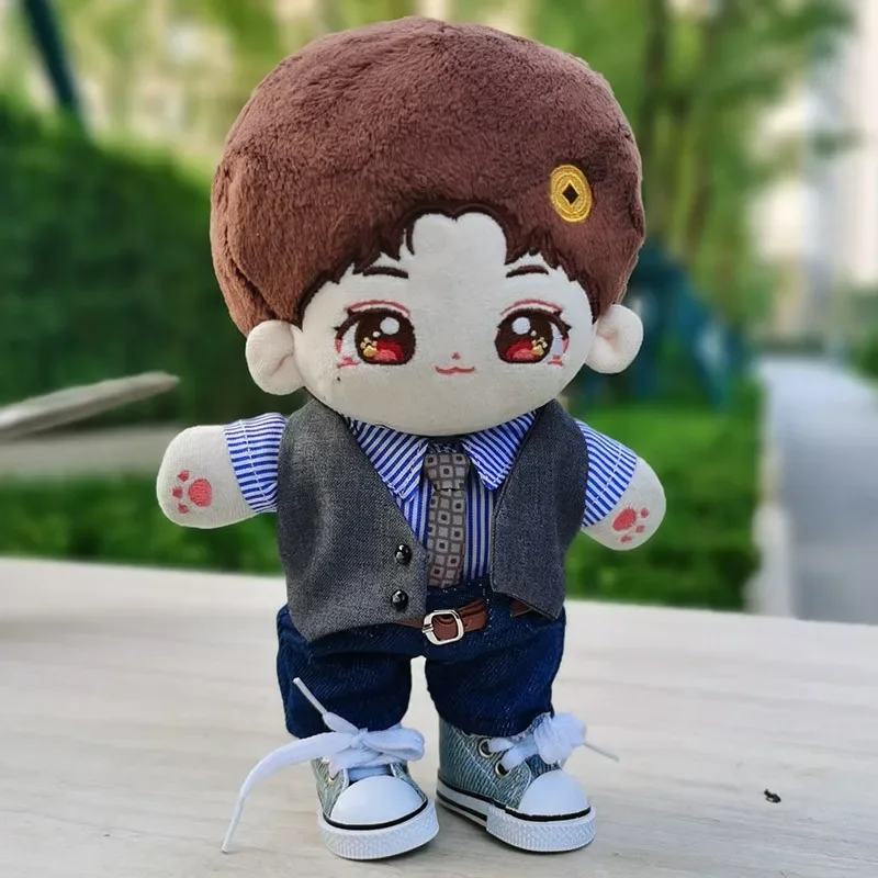 For 15cm 20cm Doll Clothes Outfit 25 Style Vest Suit Dress Up Doll Accessories Changing Dressing Game Fans Gift Toys in Stock