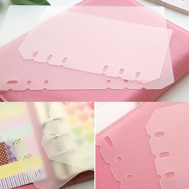2-Piece Set: Plastic Loose-Leaf Index Dividers