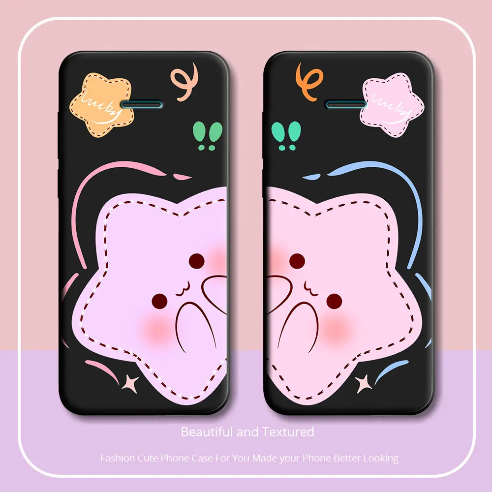 Per Nokia 215 4G Ta-1284 Custodia Coppia Stelle Modello Morbido Silicone Tpu Fiore Farfalla Cassa Del Telefono Per Nokia 225 4G Nuova Cover Posteriore