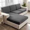 1pc Waterproof Sofa Cushion Cover Jacquard Polar Fleece Stretch Removable Washable Couch Covers Pets Kids Furniture Protector 5