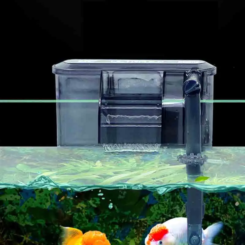 

External Fish Tank Filter System Media Ecopower Aquarium Filter Reuse Quiet Cleaning Red De Pesca Hydro Tank Accessories