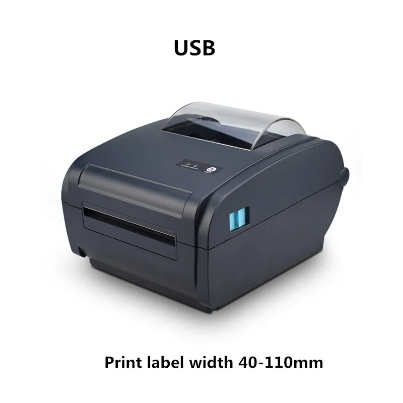 ZJ9210 Shipping Label Express Waybill Product Sticker Width 40-110mm USB Mobile Phone Bluetooth 4 Inch Thermal Barcode Printer best instant printer for iphone Printers