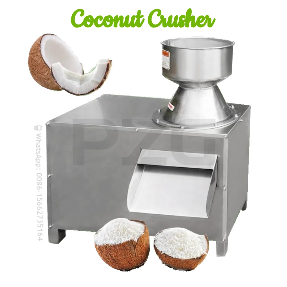 

Stainless Steel 500kg/H Coconut Meat Grinding Chopping Machine Industrial Coconut Crusher Chopper Grater Grinding Equipment