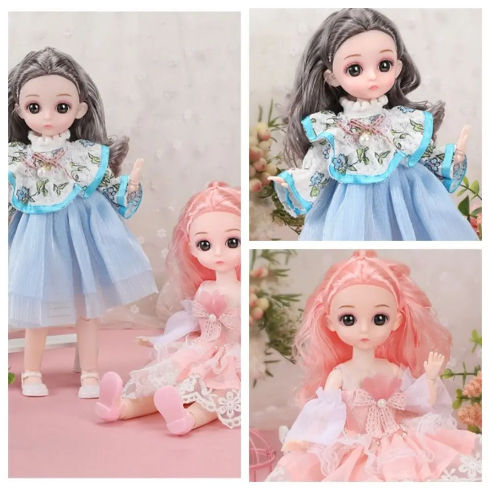 

Нарядная шарнирная кукла 30 см, одежная кукла с одеждой и 3D глазами, 1/6 шарнирные куклы, милая 30 см кукла со съемными суставами, подарки для девочек