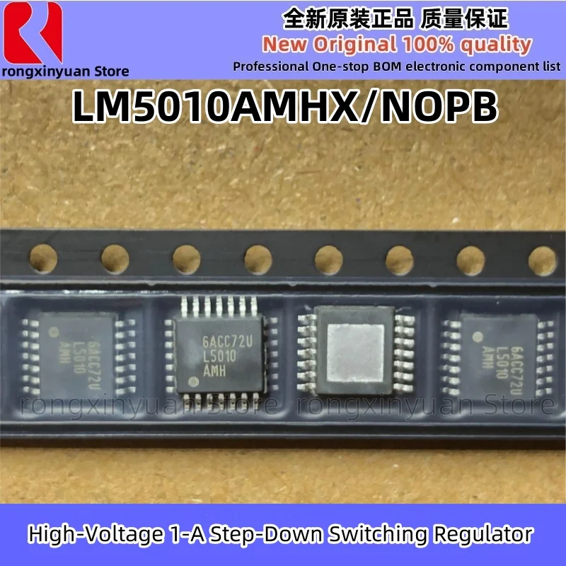 

1-10Pcs LM5010AMHX/NOPB L5010AMH LM5010AMHX LM5010AMH LM5010 L5010 HTSSOP14 High-Voltage 1-A Step-Down Switching Regulator New