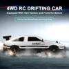 1/16 RC Car AE86 4x4 High-Speed RC Drift Cars 2.4G Remote Control Racing Vehicle 18km/h Waiting for Light Spray Toys for Boys 3