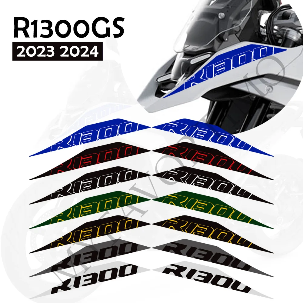 2023 2024 R1300GS For BMW R 1300 GS 1300GS ADV Adventure Beak Front Fender Protector Tank Pad Gas Fuel Oil Sticker Decal