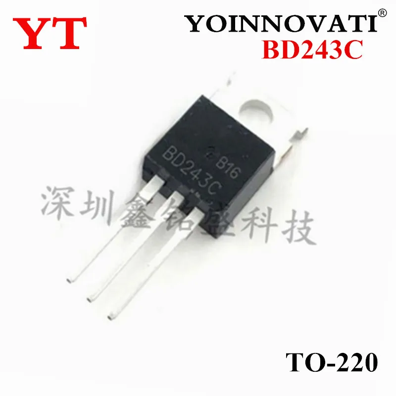 

100PCS/Lot BD243C BD243 TO220 IC Best Quality