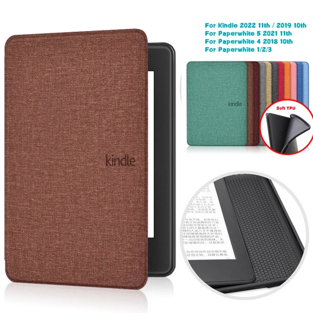 Funda para Kindle Paperwhite 11. ª generación 6,8 2021 Paperwhite 5 10. ª y  6. ª cubierta inteligente para Kindle 11. ° 2022 C2V2L3 10. ª funda -  AliExpress