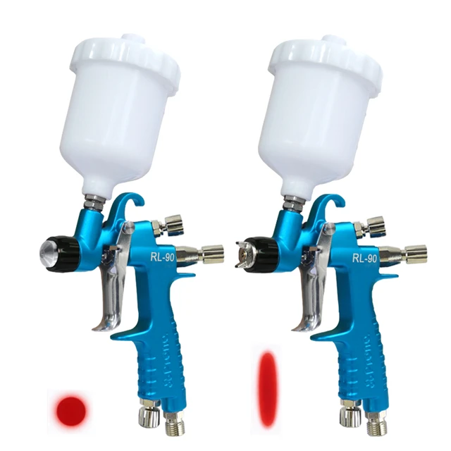 HVLP Mini Gravity Feed Spray Gun - 0.8mm Nozzle, Astro Pneumatic