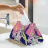 Custom Sailors Moon Girl Facial Tissue Box Cover Rectangular Tokyo City Lights PU Leather Tissue Box Holder for Car Bathroom 6