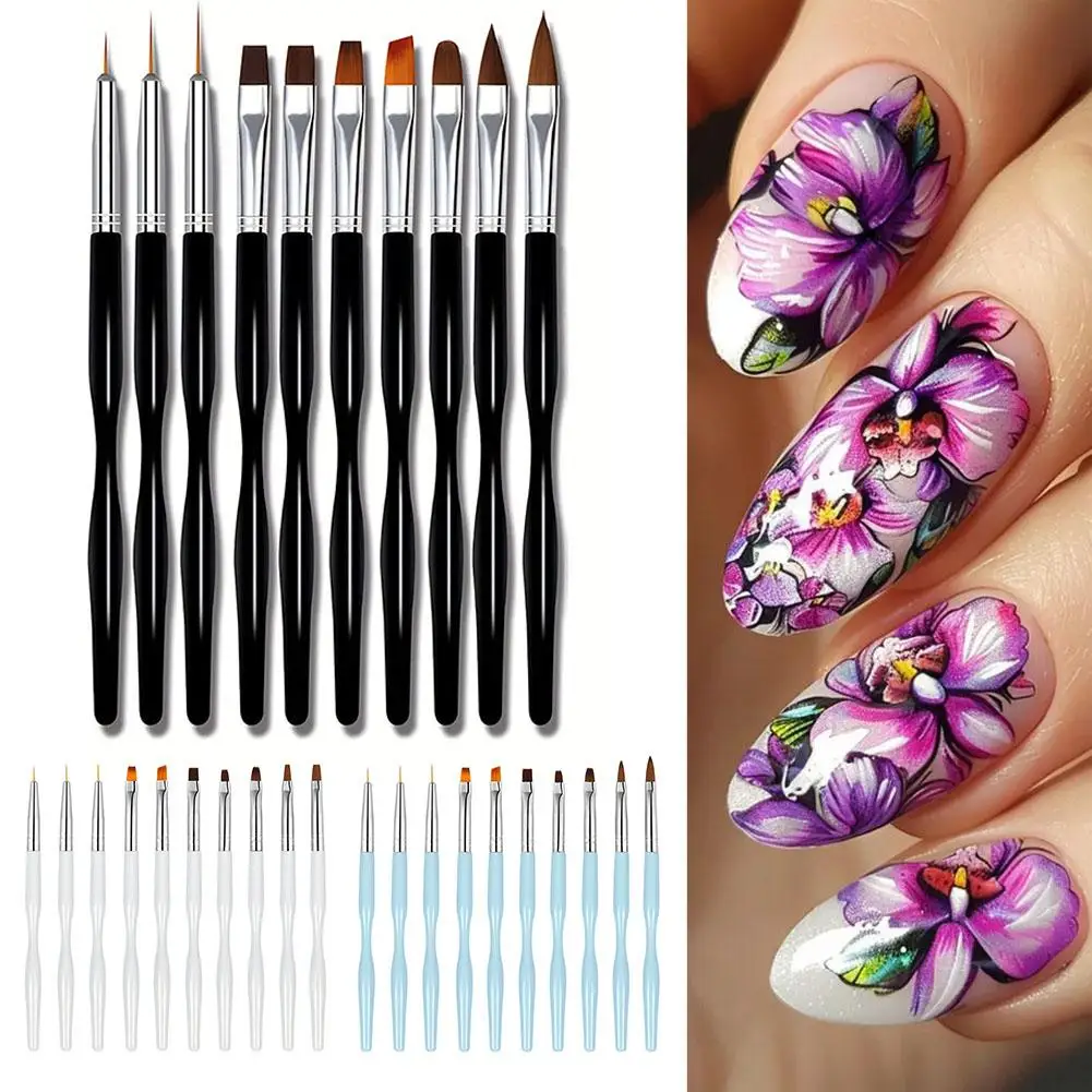 Deluxe Nail Art Brush Set for Precision Detailing and Creative Designs