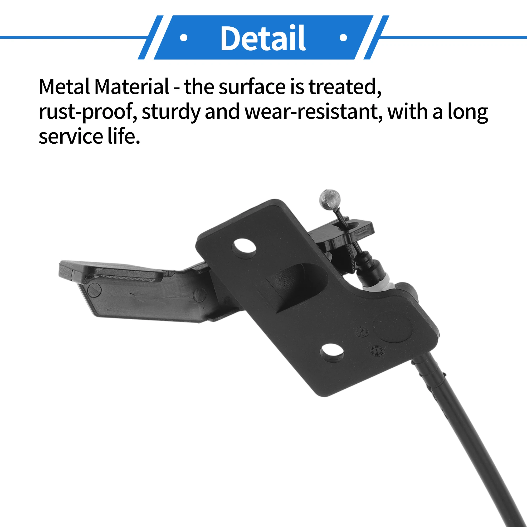 Jeep renegade 2015-2023 No.51972891용 UXCELL 후드 래치 릴리스 케이블