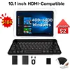 10.1 INCH 64 Bit System F1 4GB DDR+64GB ROM  Windows 10 Tablet PC  IPS HDMI-Compatible Dual Camera 8000 Mah Battery 1