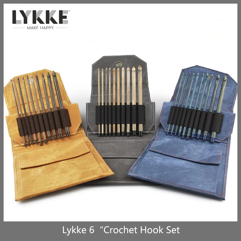 

Набор крючков для вязания LYKKE, 6 дюймов (15 см)