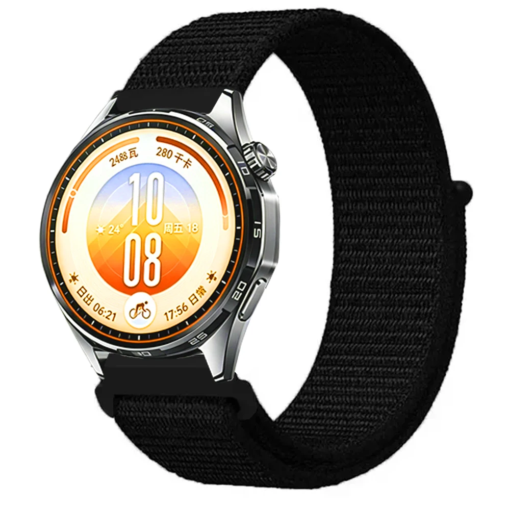 Comfortable Nylon Loop Strap for Smartwatches - Available in 20mm and 22mm Sizes