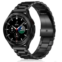 Bracelet en métal pour Samsung Galaxy Watch 7/6/5/4 40mm 44mm, bracelet en acier inoxydable Galaxy Watch 6/4 Classic 47mm 43mm 46 42mm/5pro 45mm 3