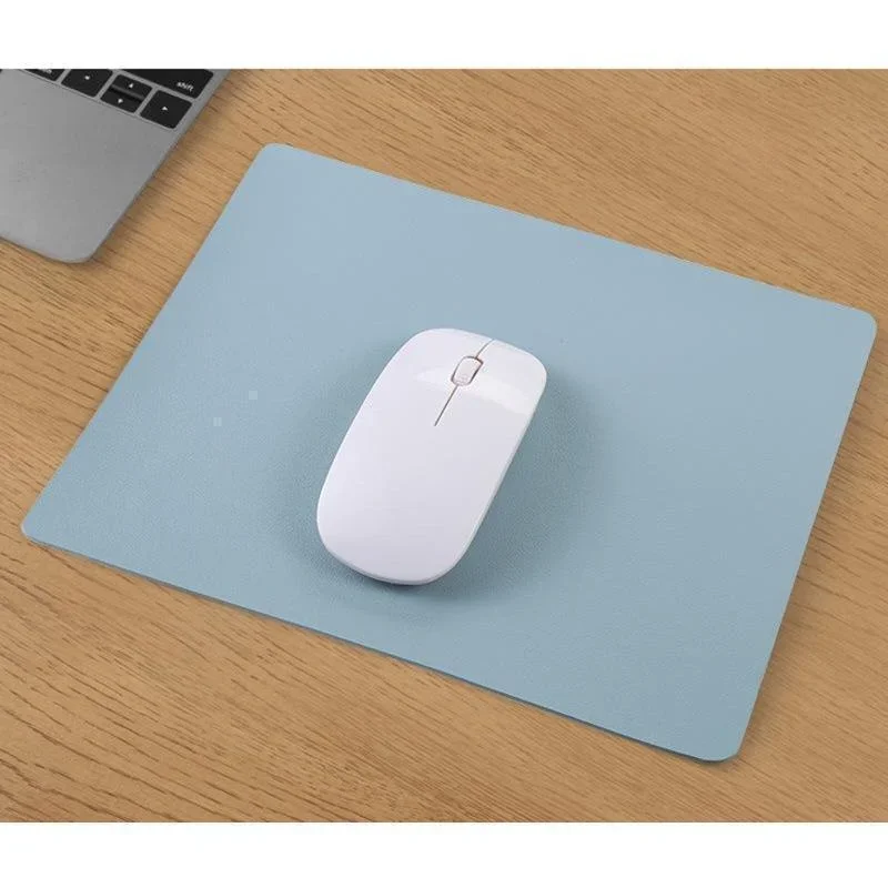1Pc Mouse Pad Game Mice Mouse Pad Pu Leather Mat Mousepad For Office Computer Laptop Home Work