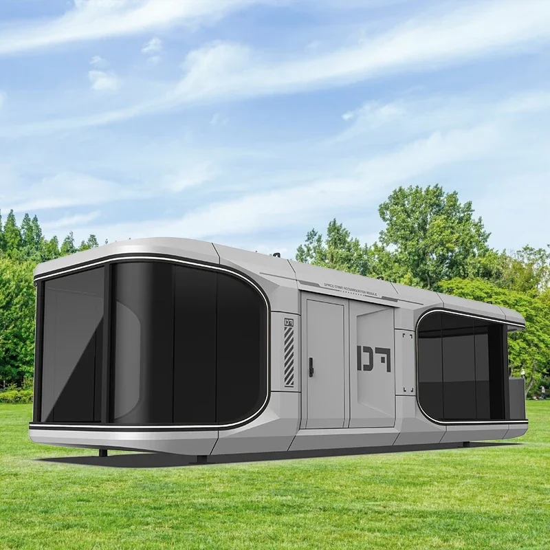 Modern Portable Capsule House Luxury Mobile Hotel Homestay Resort Building Ready To Ship Modular Prefabricated House