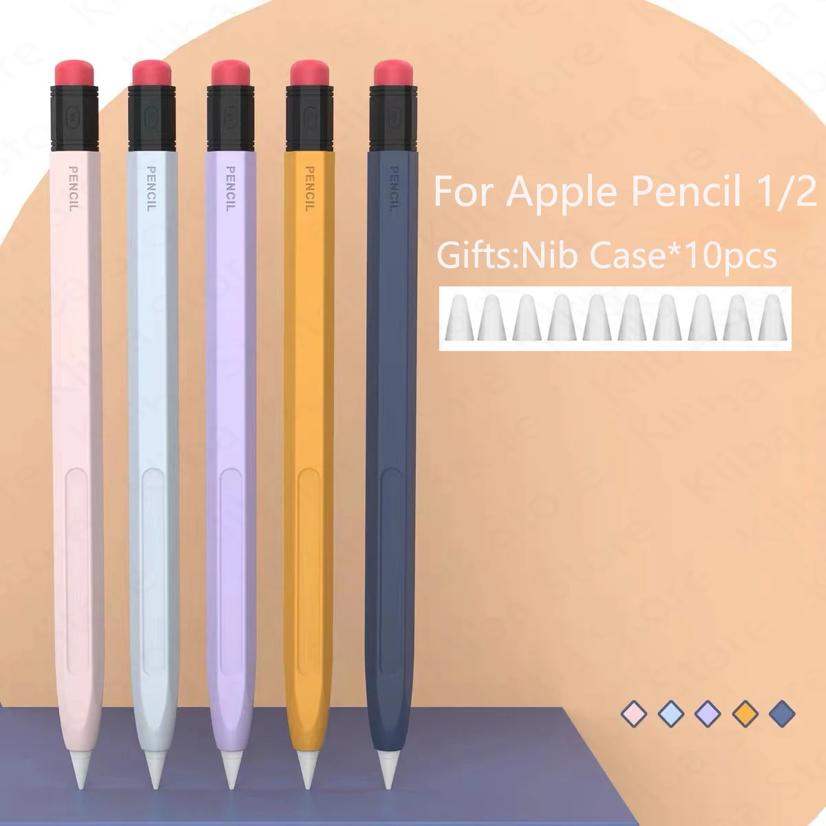 For Apple Pencil 2/1 Case For iPad Tablet Touch Pen Stylus