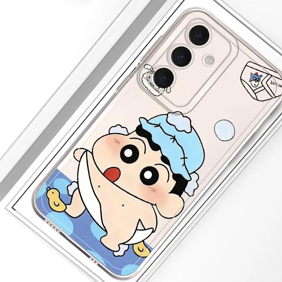 Cartoon Crayons Shinchan Phone Cover Case