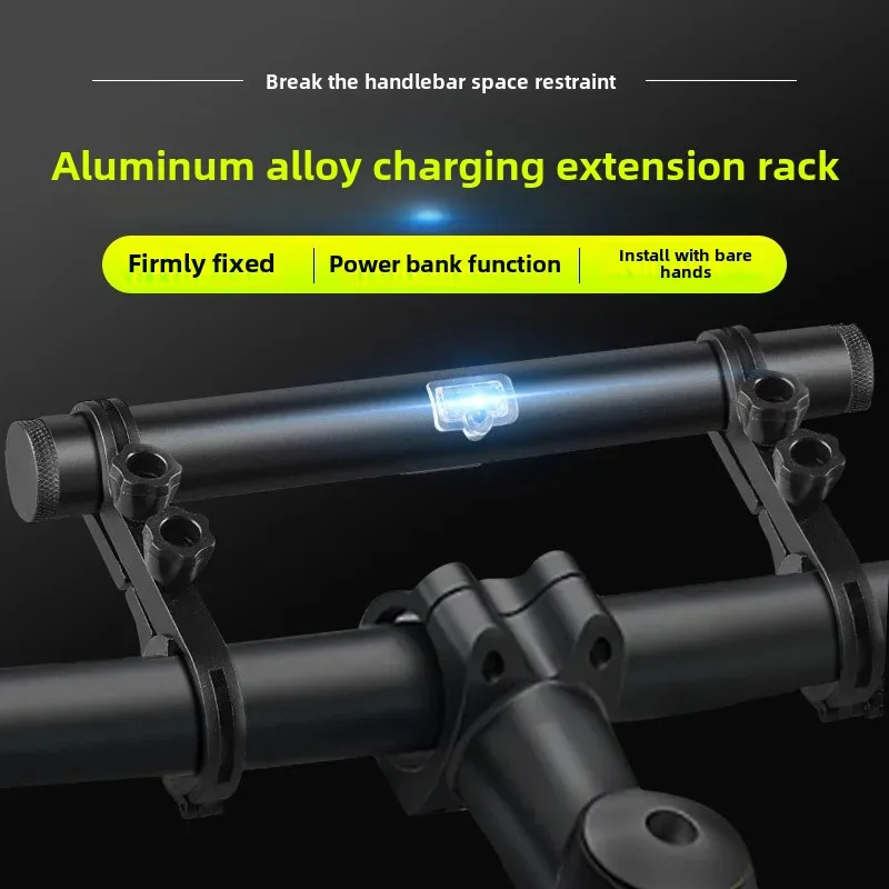 Motorcycle Bike Handlebar Extension Mountaintop Bicycle Equipment Accessory Vehicle Motorcycle Extended Support Bracket