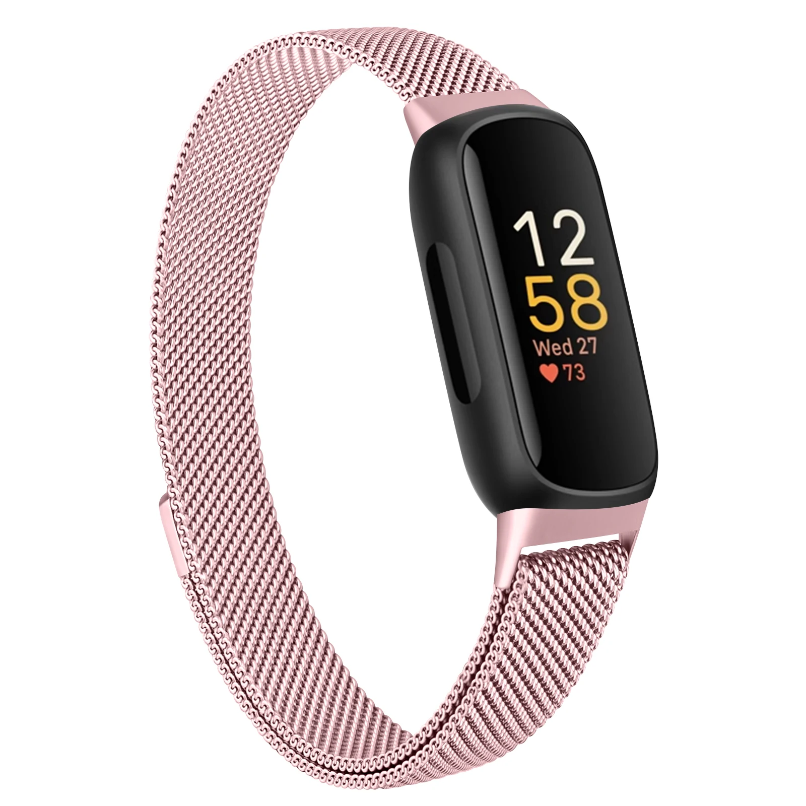 Magnetic Metal Loop Strap Stainless Steel Watchband Bracelet