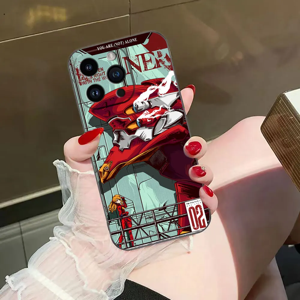 Neon Genesis Evangelion Design TPU Phone Case
