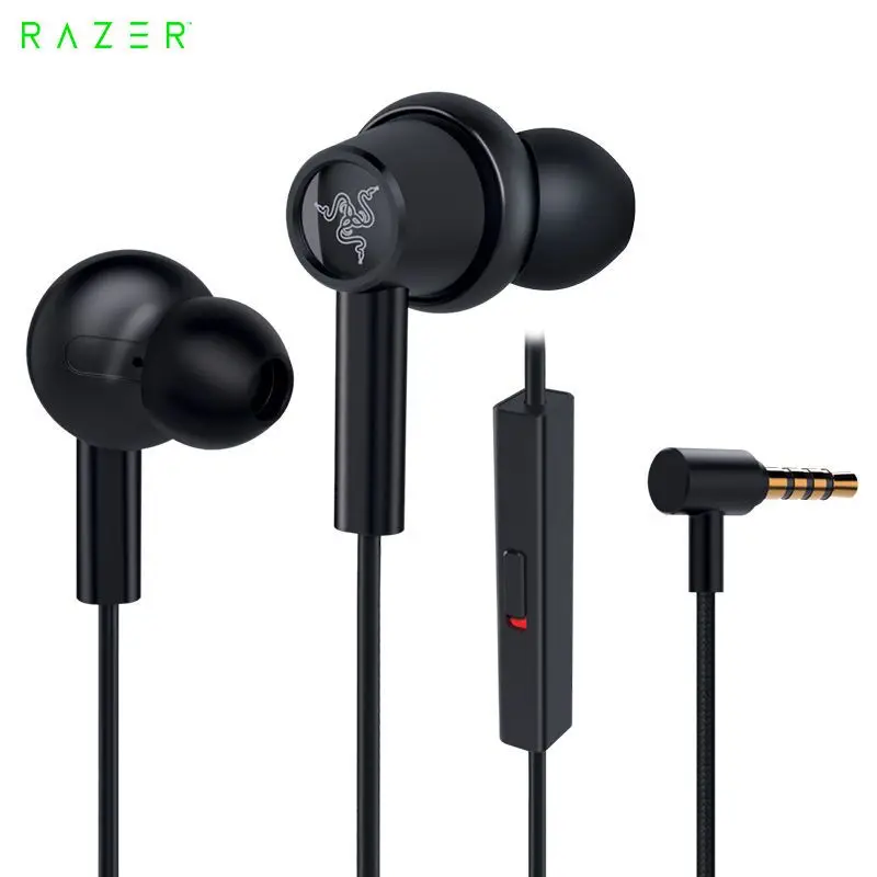 

Razer HAMMERHEAD DUO Dual-core In-ear Gaming Earphones 3.5mm Wired Earbuds with Microphone Headphone Stereo Music Sports Headset