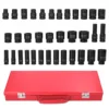 35PCS 1/2inch Drive Metric Impact Socket Set Metric Drive Deep Socket Wrench For Air Pneumatic Repair Tools 12.5mm Dropshipping 5