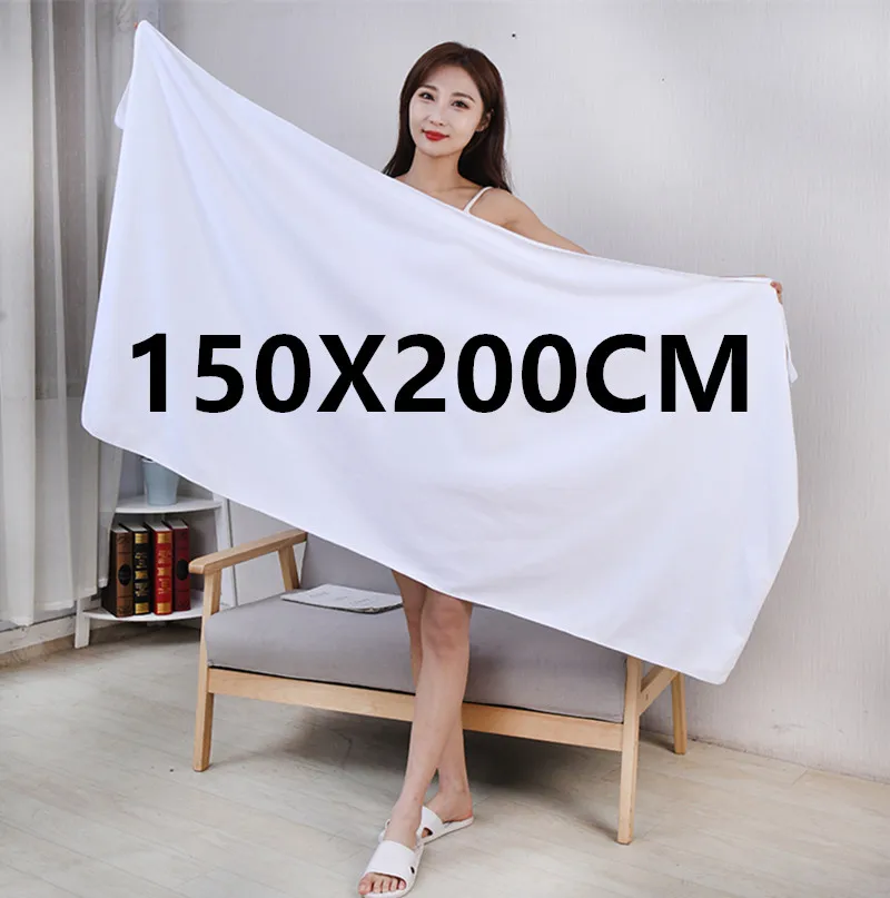 Microfiber towel,beauty salon towel,bath towel microfiber bath towel beauty salon towel white classic luxury hand towel-hotel-spa Swimming towels Beach