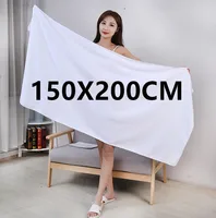 microfiber bath towel beauty salon towel white classic luxury hand towel-hotel-spa Swimming towels Beach towel 1