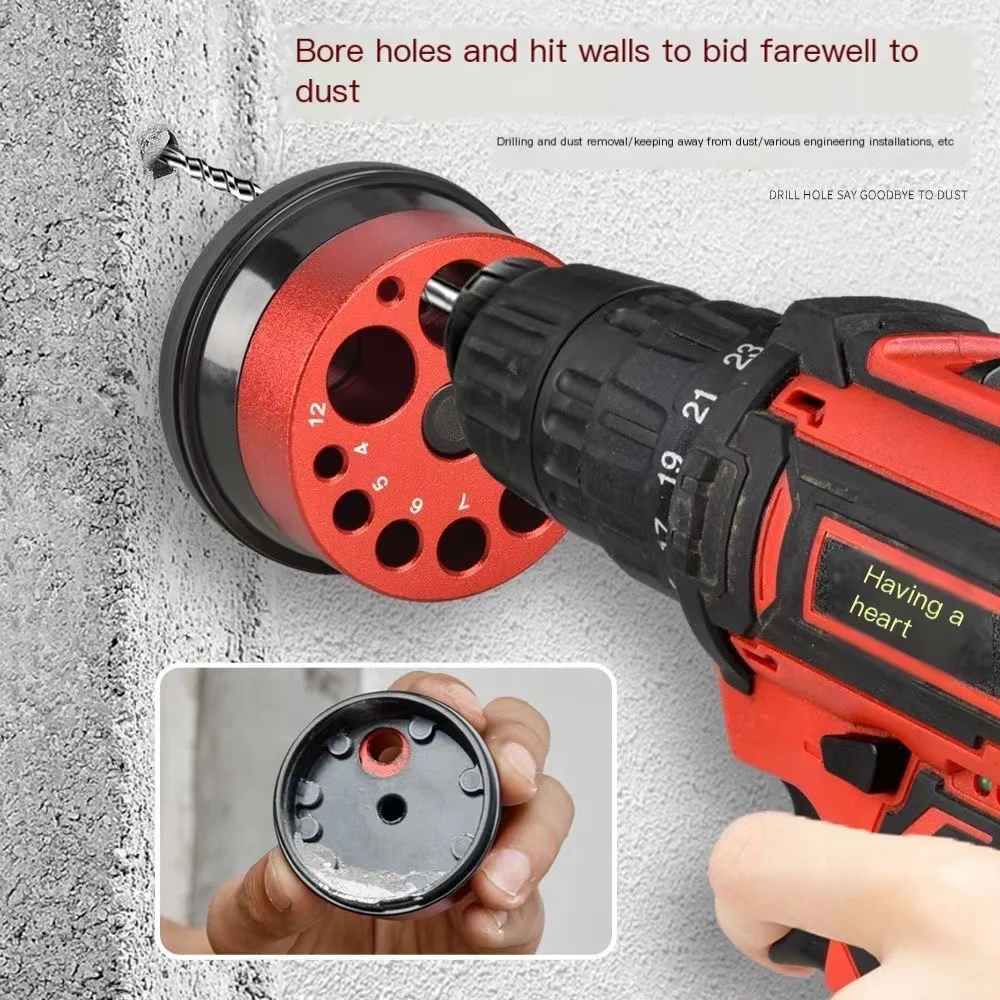 2023 Electric Drill Dust Cover Ash Bowl Impact Hammer Dust Collector Power Tool Accessories Drilling Dustproof Device Tool