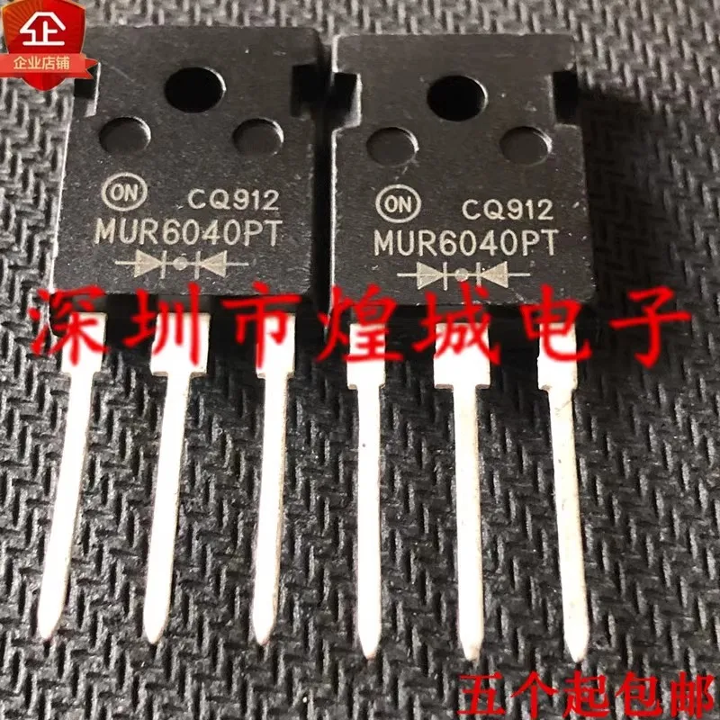 

5 шт, MUR6040PT TO-247, 400 В, 60 А, новая модель, можно купить напрямую