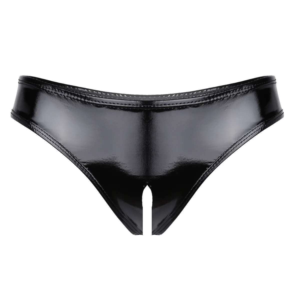 Womens Lingerie Crotchless Mini Underwear