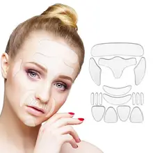 

16pcs/set Reusable Silicone Anti Rimpel Face Patche Forehead Neck Eye Sticker Skin Care Beauty Tool