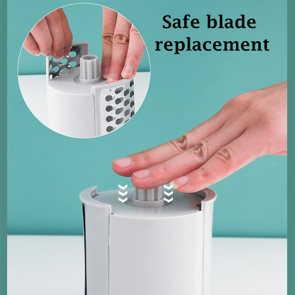 3 in 1 Multifunctional Vegetable Cutter Shredders Roller Hand Crank Potatoes Cucumbers Radishes Vegetable Slicer With Stainless 2