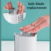 3 in 1 Multifunctional Vegetable Cutter Shredders Roller Hand Crank Potatoes Cucumbers Radishes Vegetable Slicer With Stainless 2