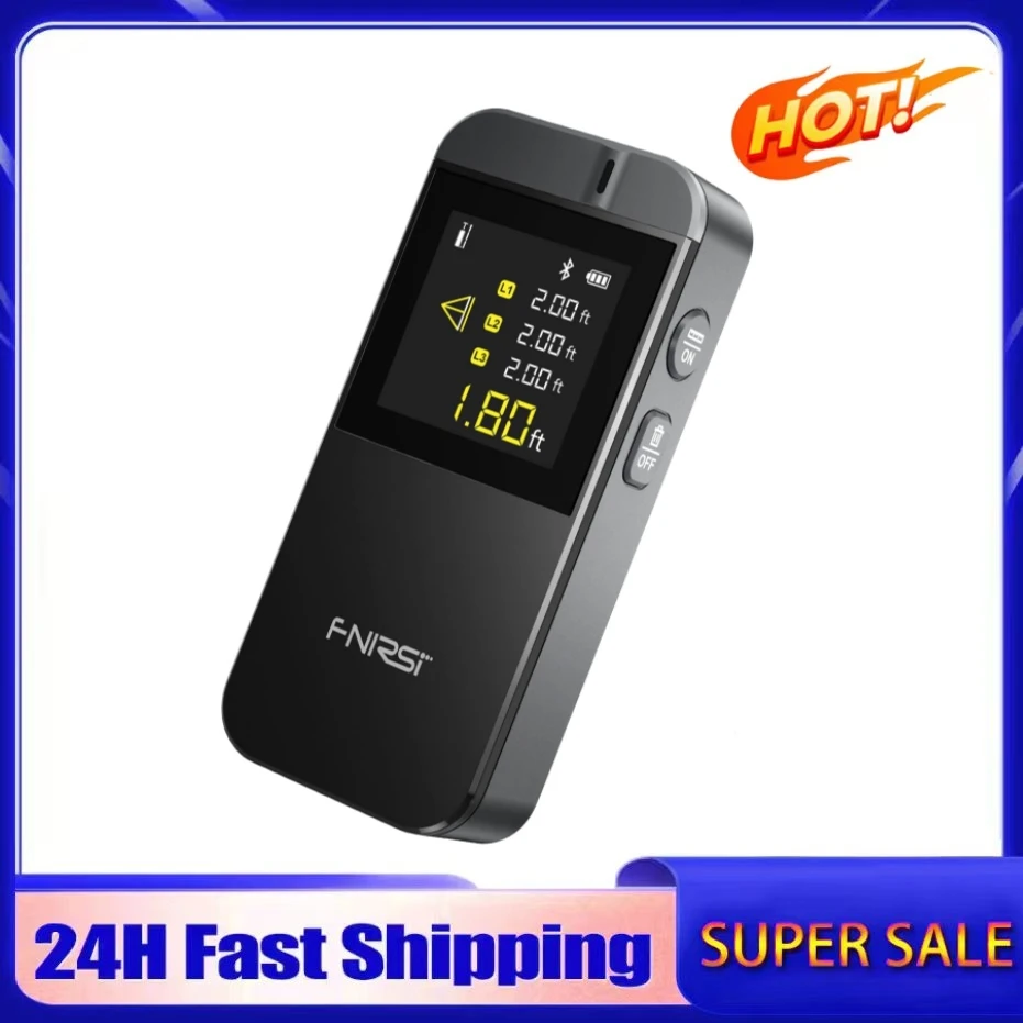 FNIRSI IR40 Smart Laser Rangefinder 40M Laser Tape Measure Digital Distance Meter Metro Laser Digital Accurate APP To Draw