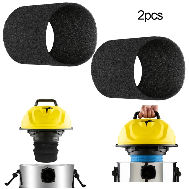 2Pcs Nass Und Trocken Schaum Filter Für Karcher WD NT Serie Zubehör MV1/WD1  /WD2 Schwamm