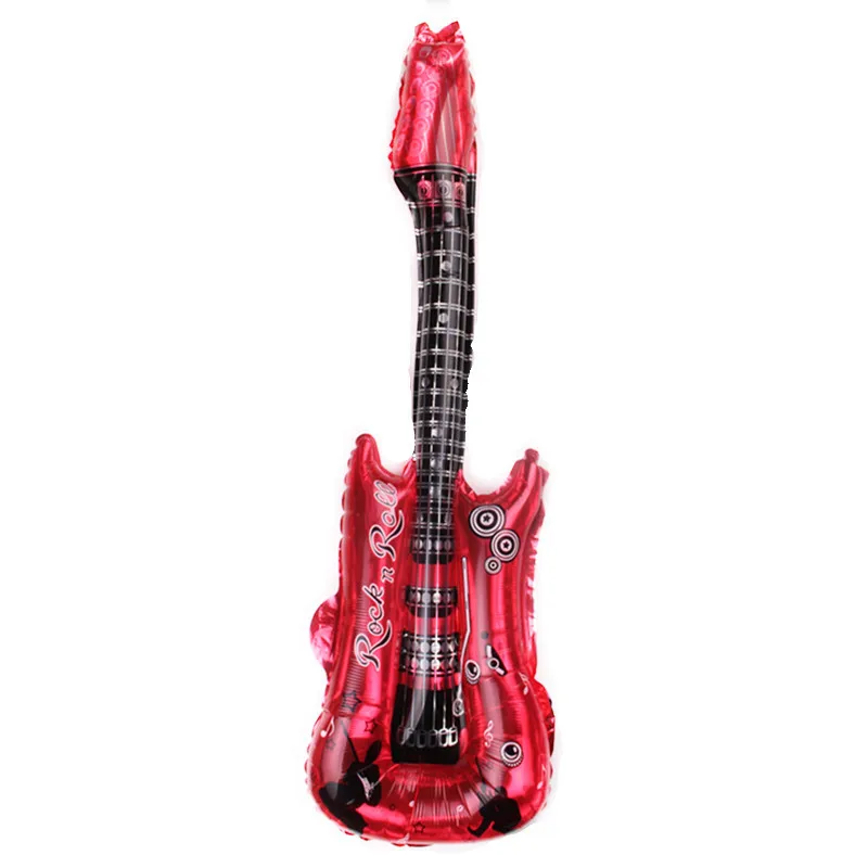 ▷ Achetez Guitare gonflable Rock Star avec flammes en ligne