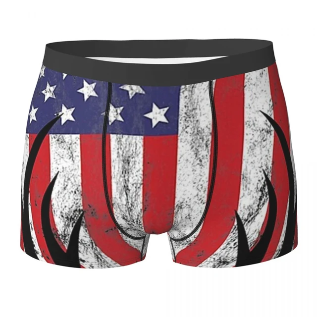  American Flag Bass Fishing Women's High Waisted Underwear Soft  Briefs Breathable Panties : Sports & Outdoors