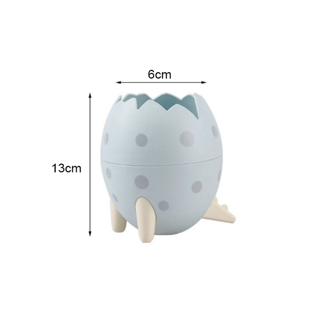 Pen Holder Pencil Holder Tool Originality Novelty Cute Dinosaur Egg Pen Container Office Desk Organizer Plastic Stationery Box Kids Gift