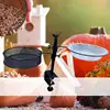 Bird Feeder For Deck Railing Deck Mounted Bird Feeder With Mesh Tray 360-Degree Rotatable Feeding Station Flower Pot Stand For 4